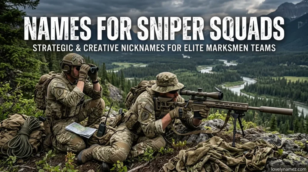 Names for Sniper Squads