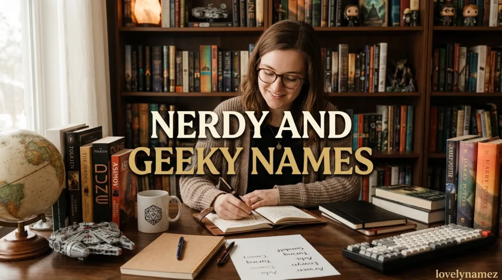 Nerdy and Geeky Names