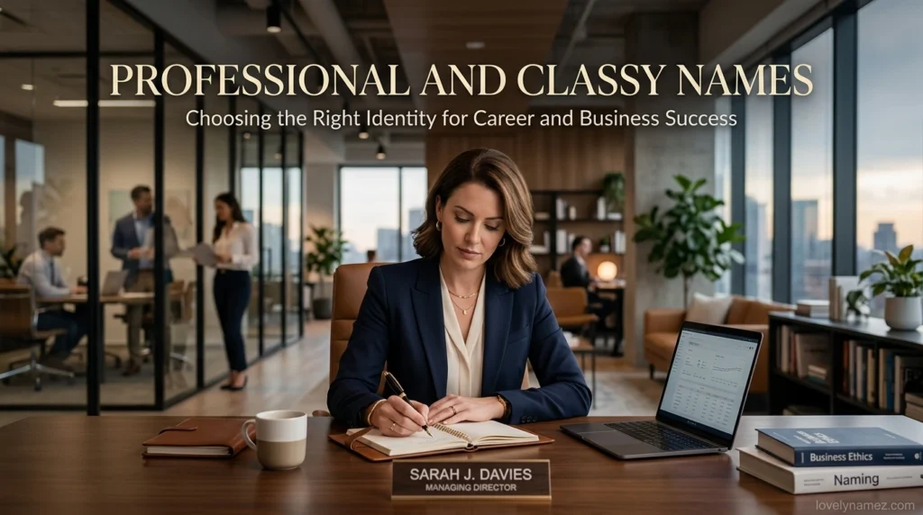 Professional and Classy Names
