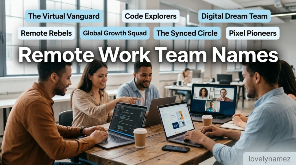 Remote Work Team Names