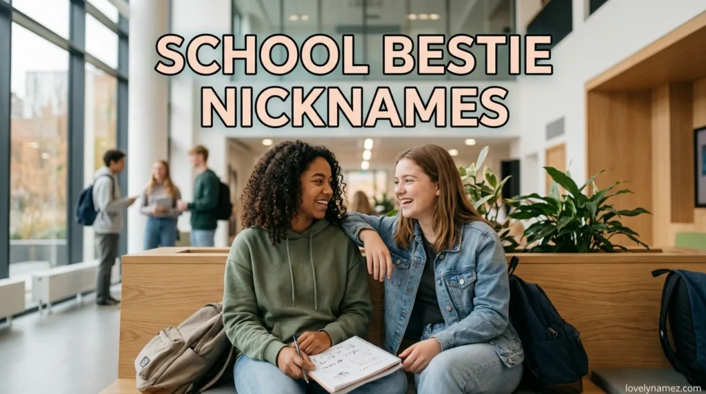 School Bestie Nicknames