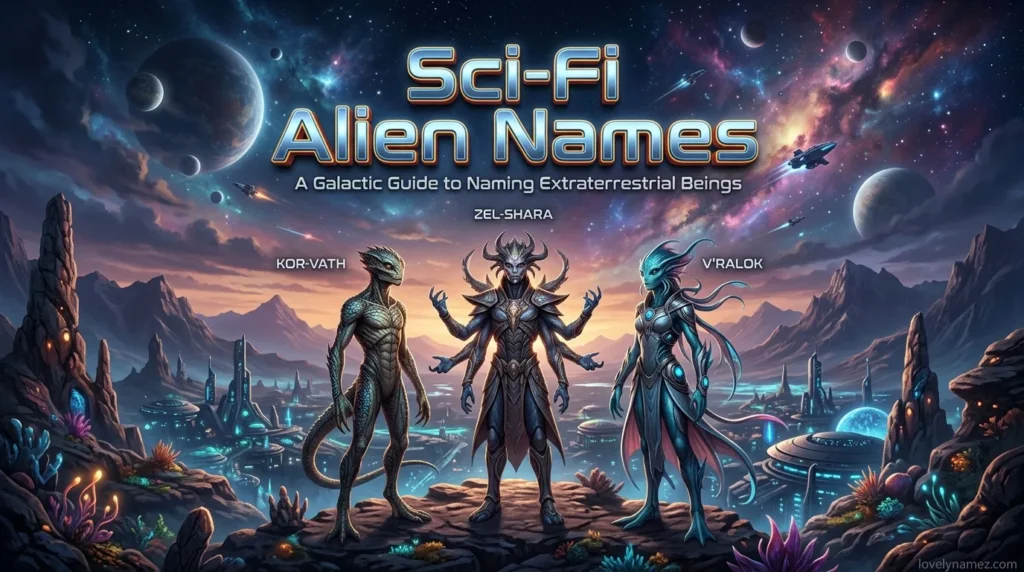 Sci-Fi Alien Names