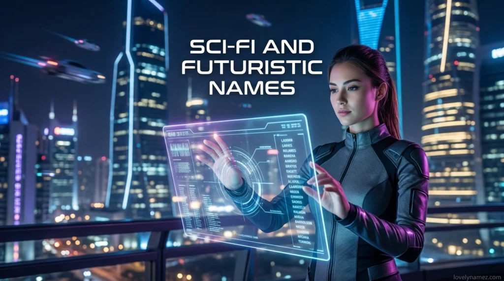 Sci-Fi and Futuristic Names