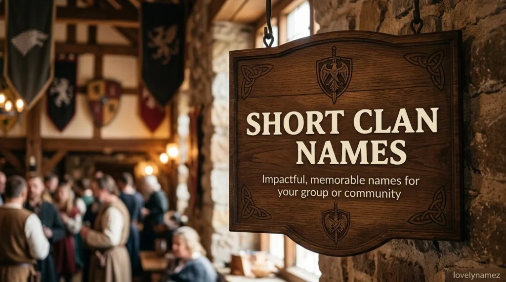 Short Clan Names