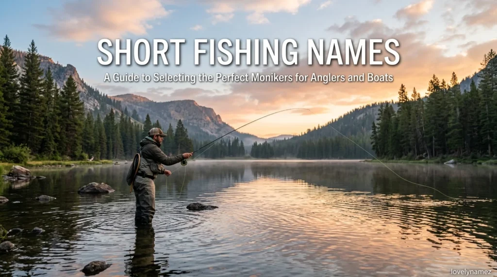 Short Fishing Names