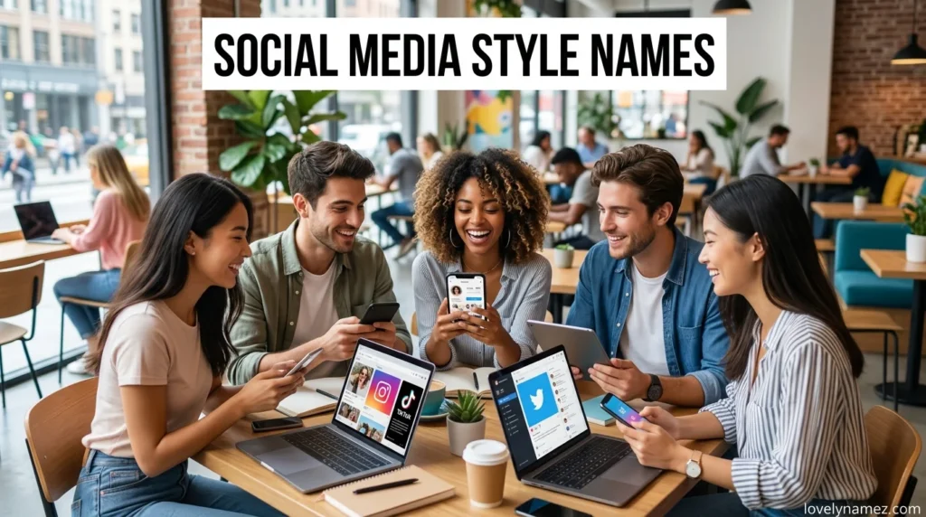 Social Media Style Names