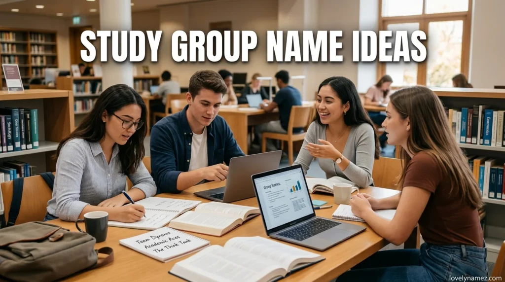 Study Group Name Ideas