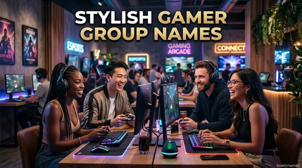 Stylish Gamer Group Names