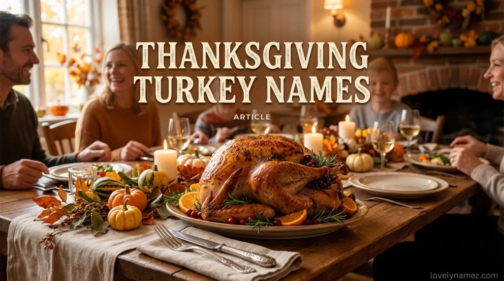 Thanksgiving Turkey Names