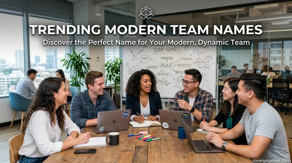 Trending Modern Team Names
