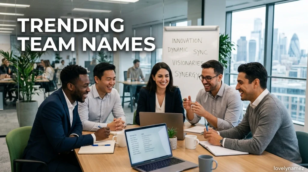 Trending Team Names
