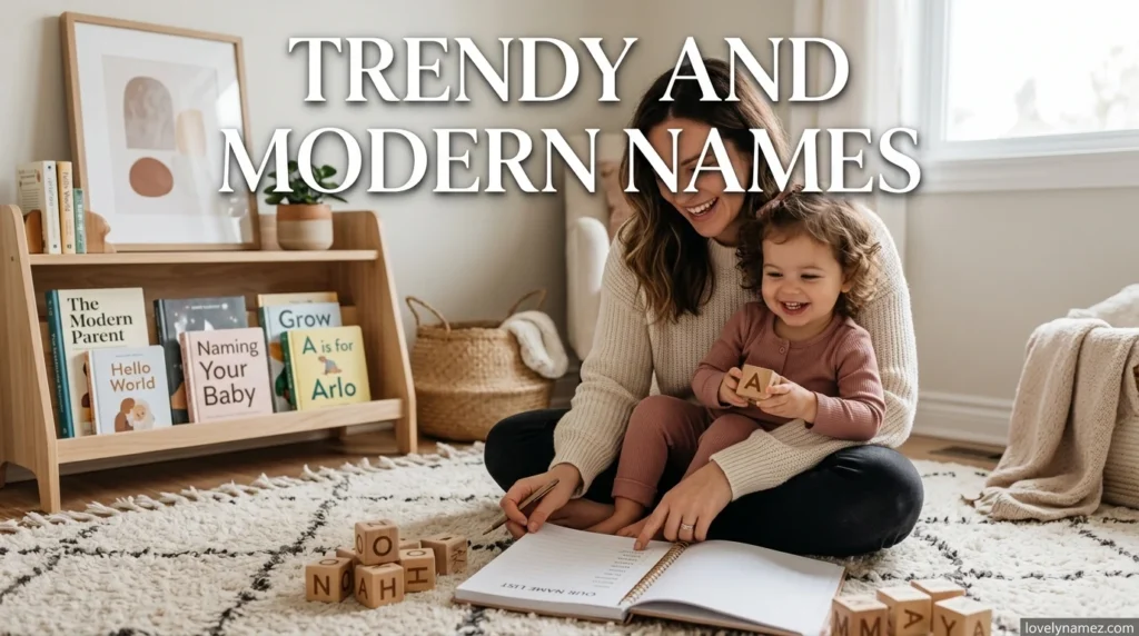 Trendy and Modern Names