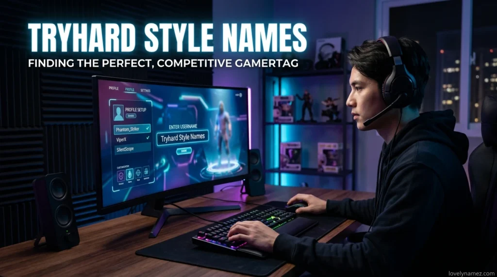 Tryhard Style Names