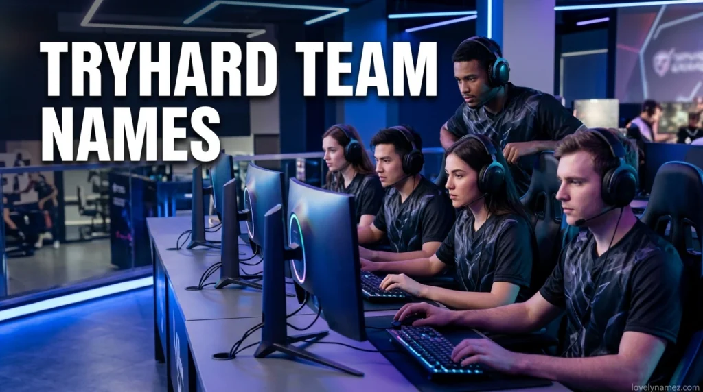Tryhard Team Names