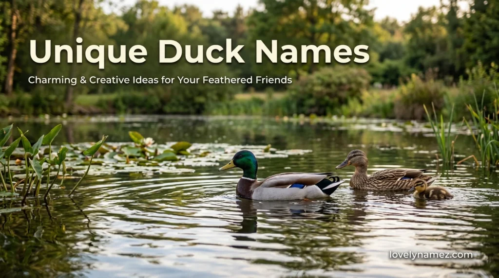 Unique Duck Names