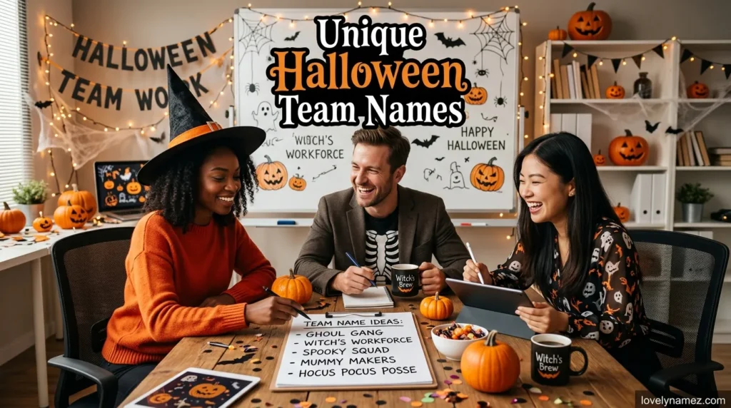 Unique Halloween Team Names