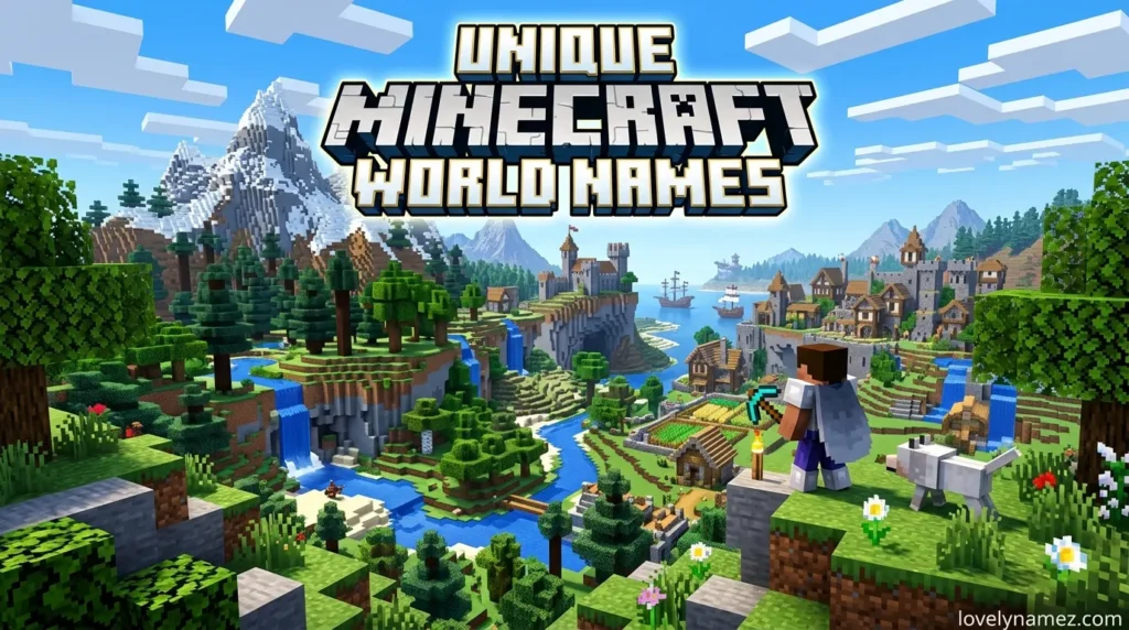 Unique Minecraft World Names