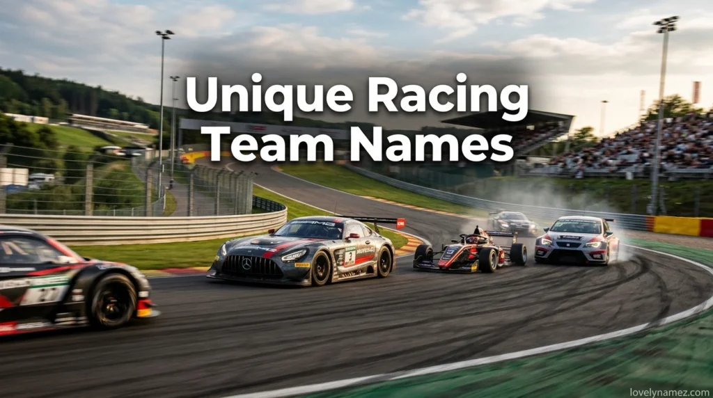 Unique Racing Team Names