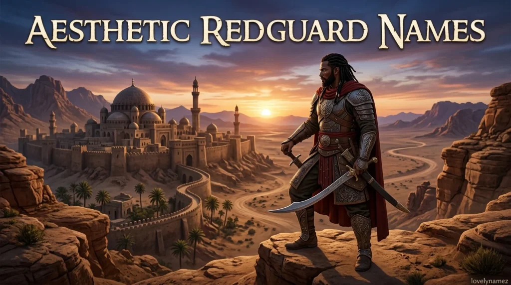 Aesthetic Redguard Names