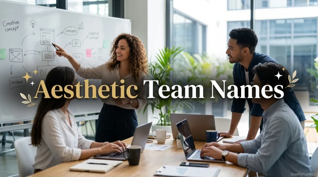 Aesthetic Team Names