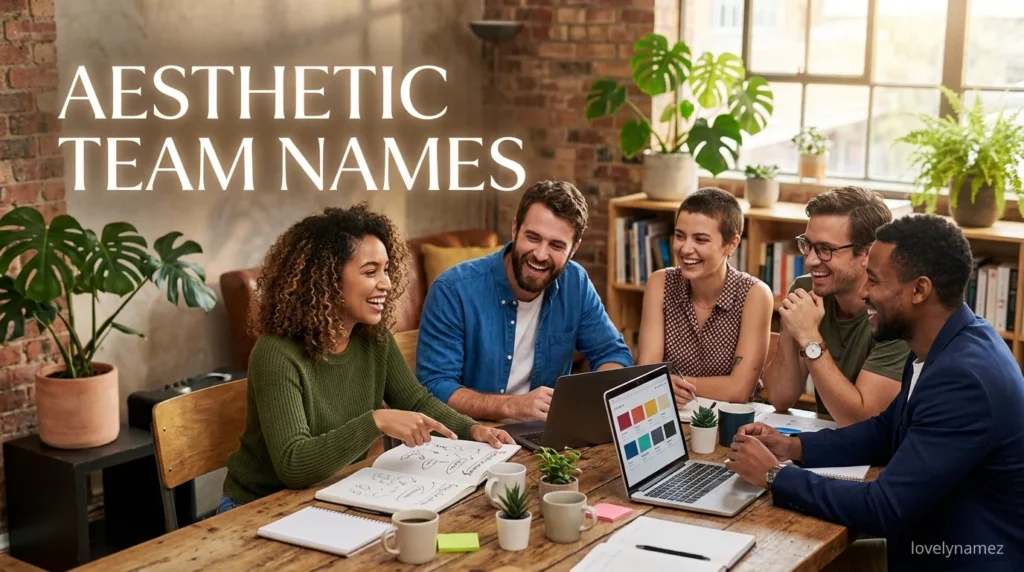Aesthetic Team Names