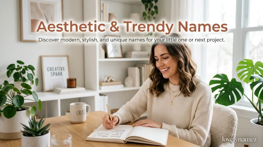 Aesthetic & Trendy Names
