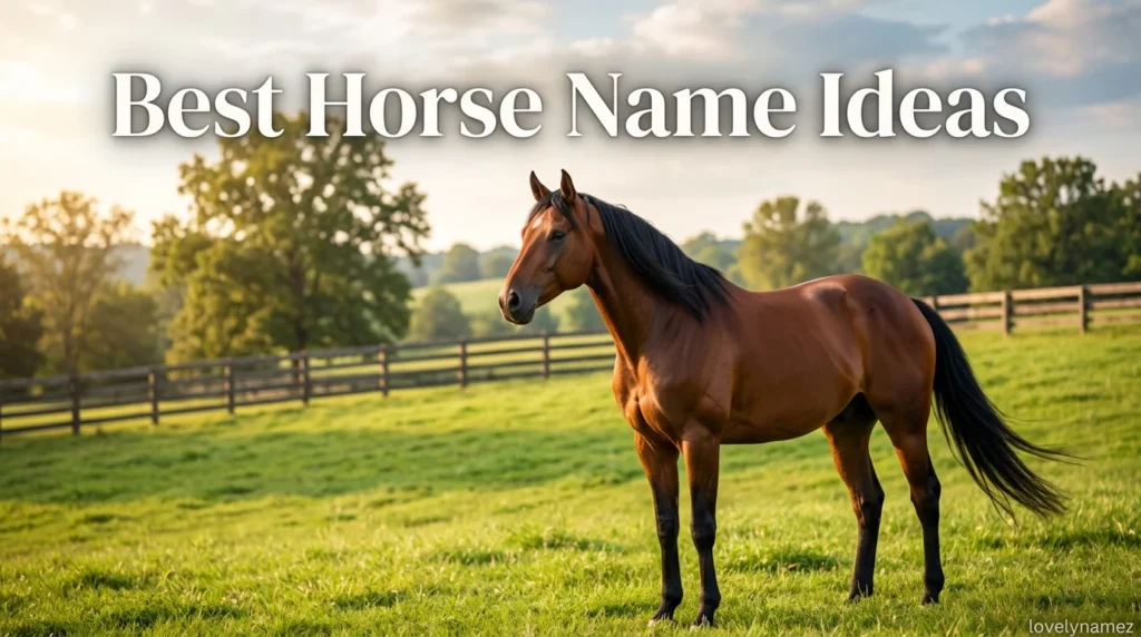 Best Horse Name Ideas