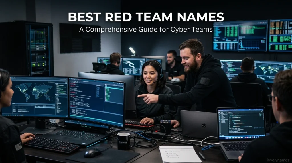 Best Red Team Names