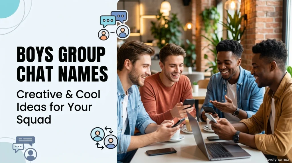 Boys Group Chat Names
