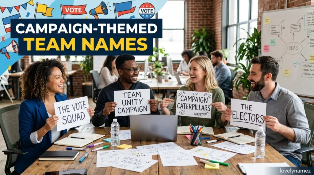 Campaign-Themed Team Names