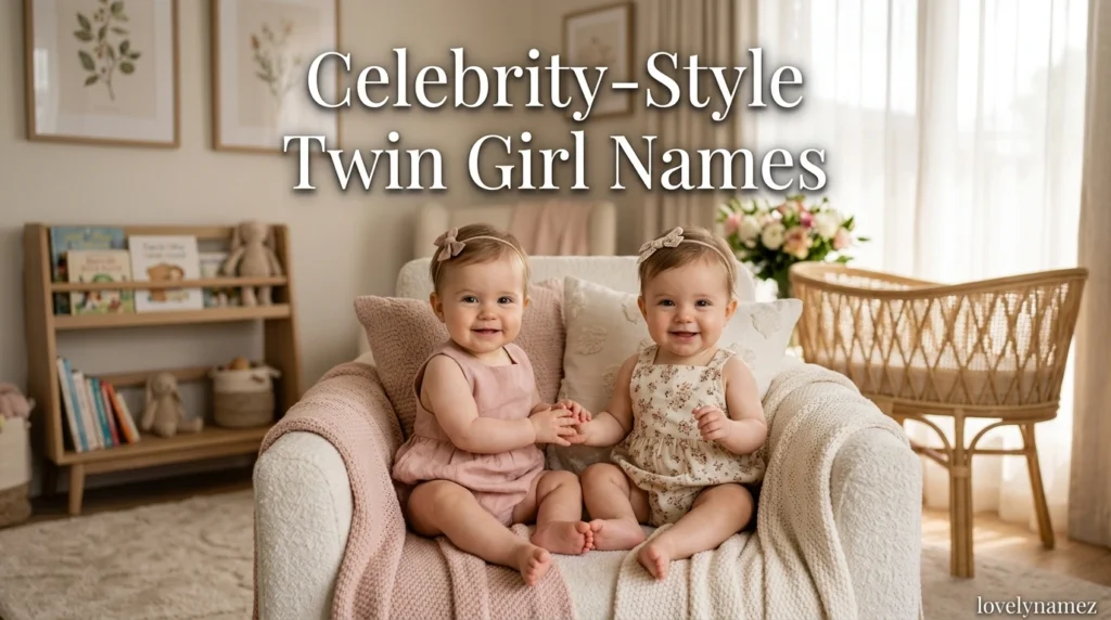 Celebrity-Style Twin Girl Names
