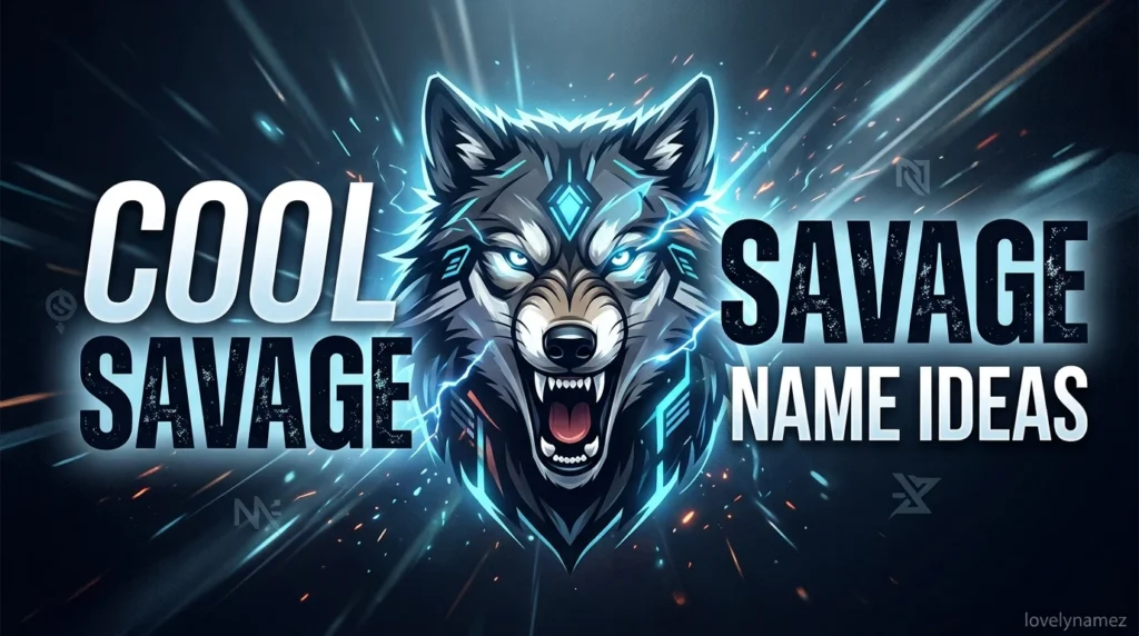 Cool and Savage Name Ideas
