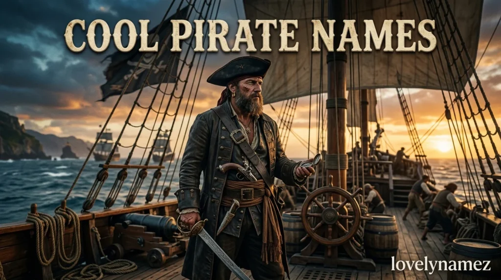Cool Pirate Names