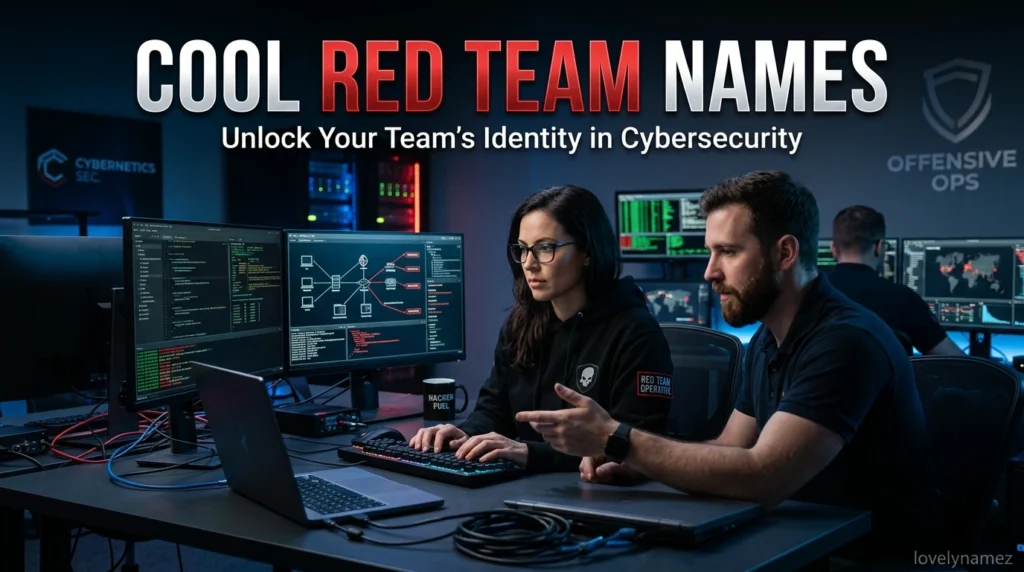Cool Red Team Names