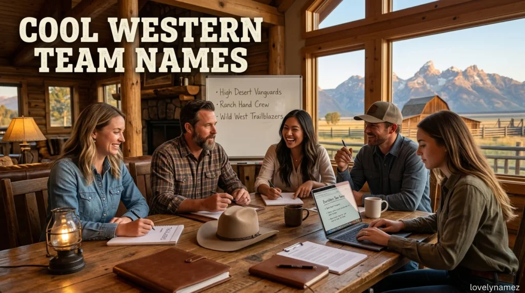 Cool Western Team Names