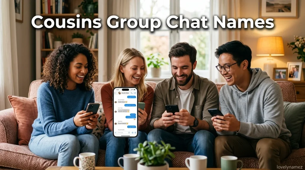 Cousins Group Chat Names