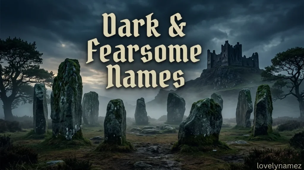 Dark & Fearsome Names