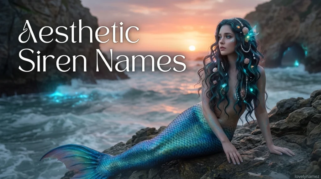 Aesthetic Siren Names