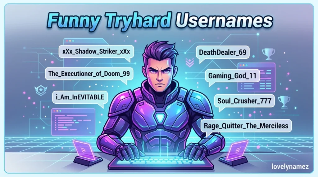 Funny Tryhard Usernames