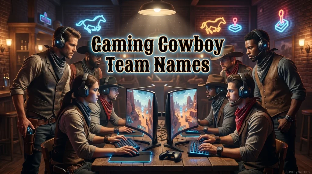 Gaming Cowboy Team Names