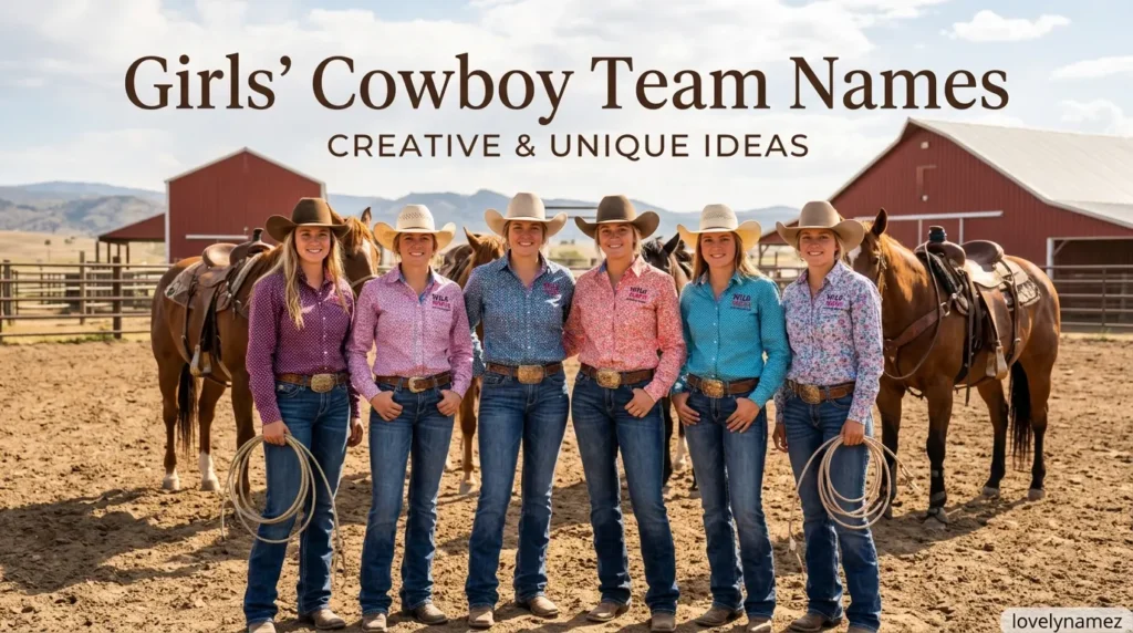 Girls' Cowboy Team Names