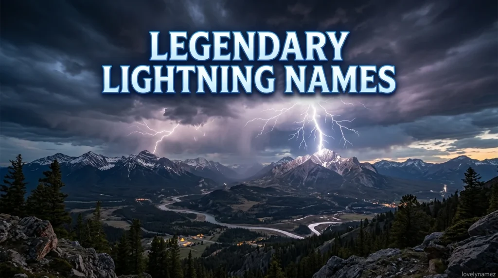 Legendary Lightning Names