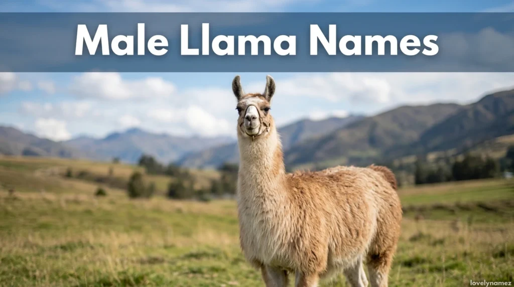 Male Llama Names