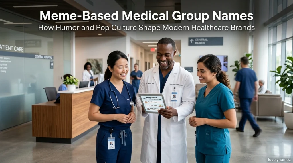 Meme-Based Medical Group Names