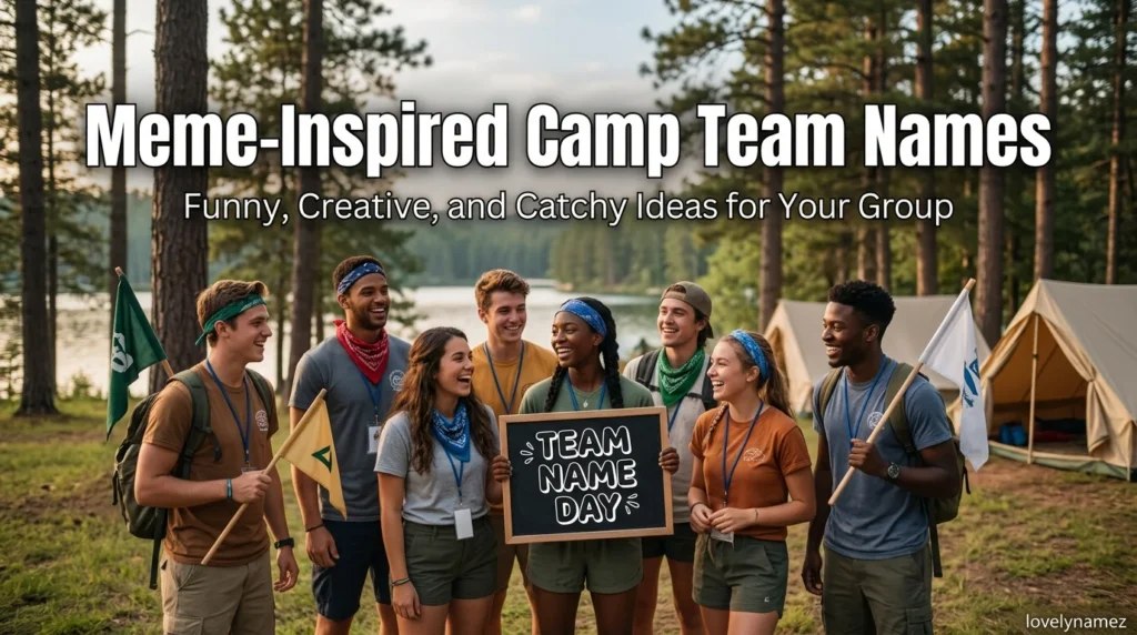 Meme-Inspired Camp Team Names