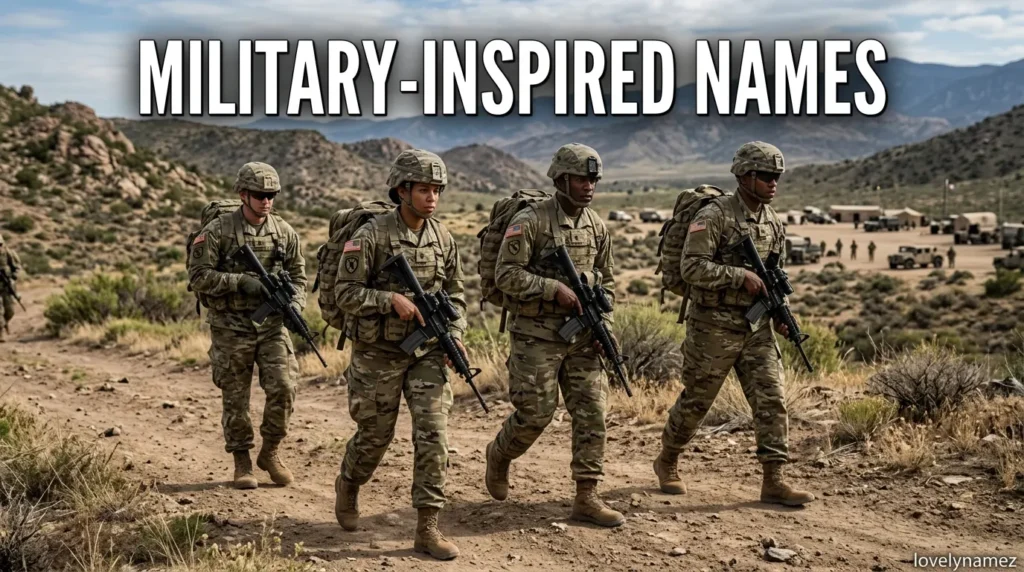 Military-Inspired Names