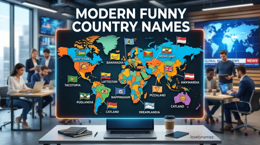 Modern Funny Country Names