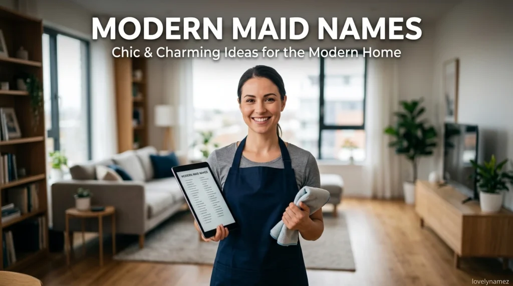 Modern Maid Names