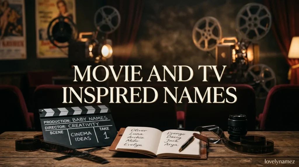 Movie and TV Inspired Names