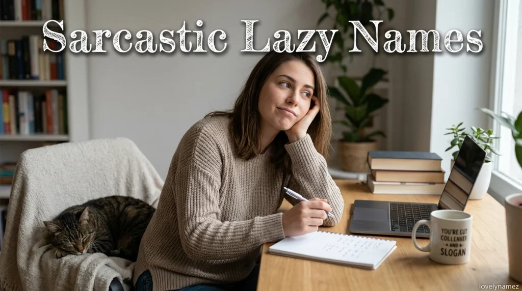 Sarcastic Lazy Names